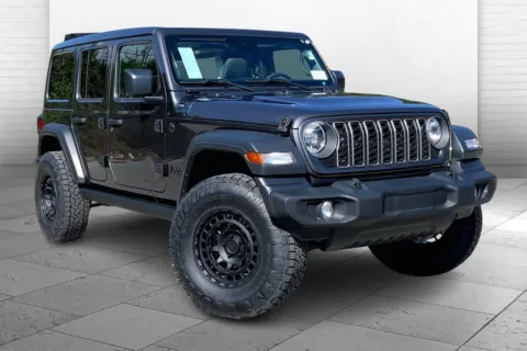 Gray 2025 Jeep Wrangler WRANGLER 4-DOOR SPORT S for sale in Kansas City, MO