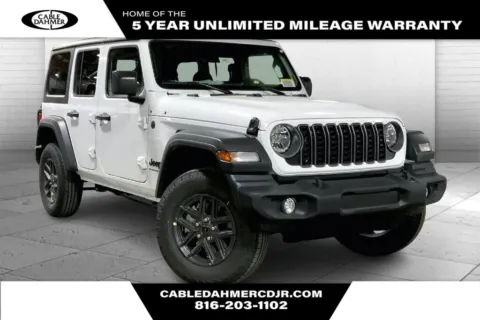 White 2025 Jeep Wrangler Sport S for sale in Kansas City, MO