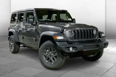 Gray 2025 Jeep Wrangler WRANGLER 4-DOOR SPORT S for sale in Kansas City, MO