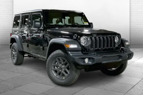 Black 2025 Jeep Wrangler Sport S for sale in Kansas City, MO
