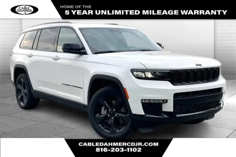 White 2025 Jeep Grand Cherokee L Limited for sale in Kansas City, MO