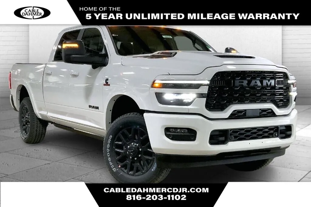 White 2025 Ram 2500 Limited for sale in Kansas City, MO
