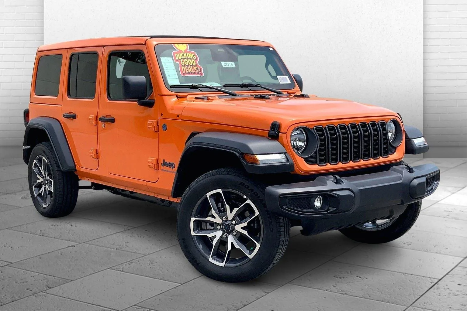 Orange 2025 Jeep Wrangler 4xe Sport S for sale in Kansas City, MO