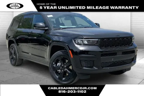 Black 2025 Jeep Grand Cherokee L Altitude for sale in Kansas City, MO