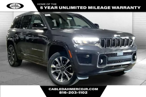 Gray 2025 Jeep Grand Cherokee Overland for sale in Kansas City, MO