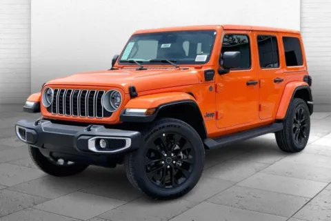 Photos of 2025 Jeep Wrangler 4xe Sahara for sale in Kansas City, MO at Cable Dahmer Chrysler Dodge Jeep Ram of Kansas City