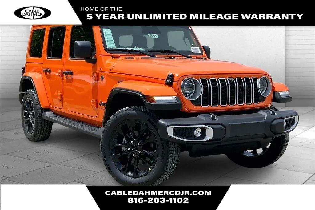 Unknown 2025 Jeep Wrangler Sahara 4xe for sale in Kansas City, MO