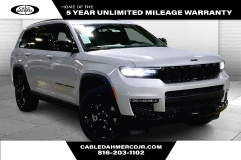 Silver 2025 Jeep Grand Cherokee L Limited for sale in Kansas City, MO