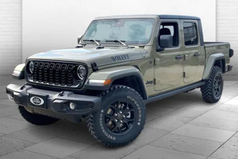 Photos of 2025 Jeep Gladiator Willys for sale in Kansas City, MO at Cable Dahmer Chrysler Dodge Jeep Ram of Kansas City