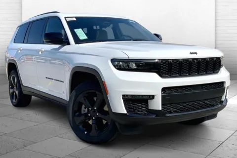 White 2025 Jeep Grand Cherokee L Limited for sale in Kansas City, MO