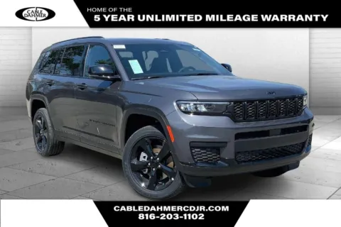 Gray 2025 Jeep Grand Cherokee L Altitude X for sale in Kansas City, MO