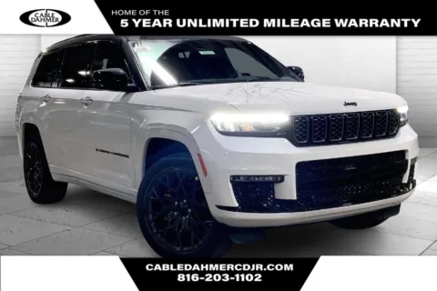 White 2025 Jeep Grand Cherokee L Summit Reserve for sale in Kansas City, MO