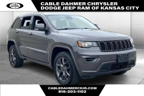 Gray 2021 Jeep Grand Cherokee 80th Anniversary Edition for sale in Kansas City, MO