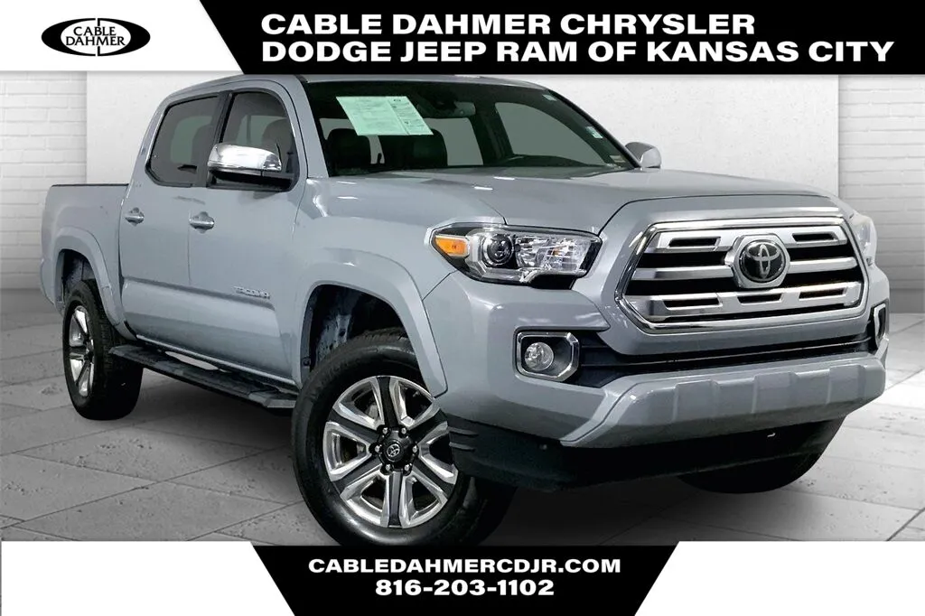 Gray 2019 Toyota Tacoma Limited V6 for sale in Kansas City, MO