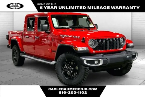 Red 2025 Jeep Gladiator High Tide for sale in Kansas City, MO