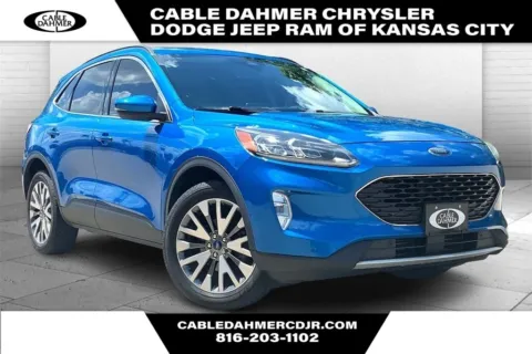 Blue 2020 Ford Escape Titanium for sale in Kansas City, MO