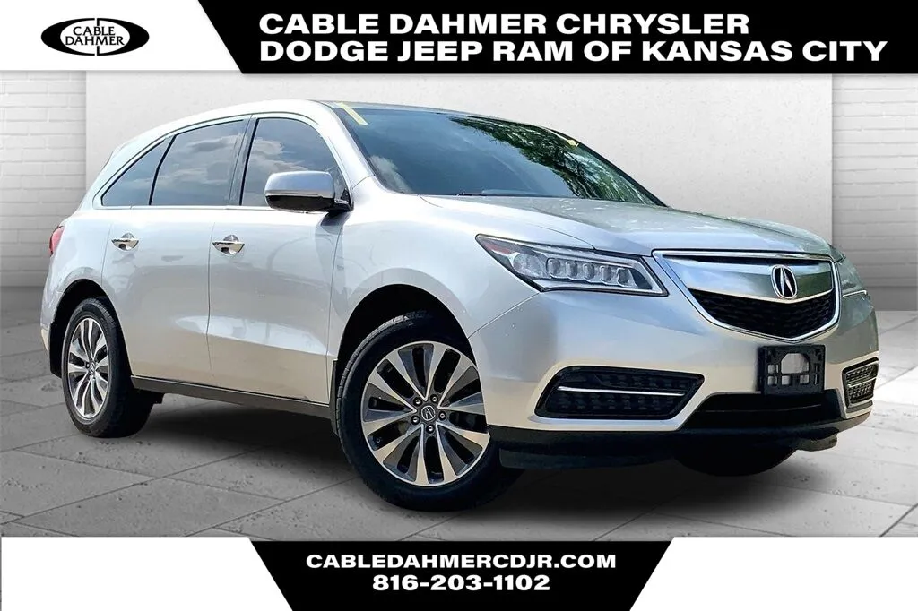 Silver 2014 Acura MDX 3.5L Technology Package SH-AWD for sale in Kansas City, MO