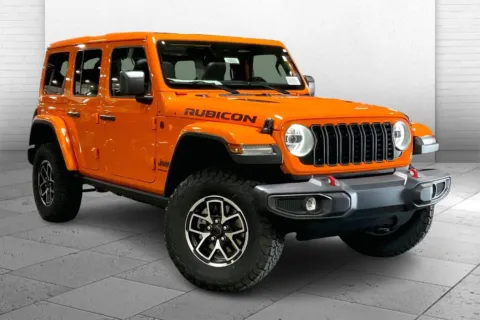 Orange 2025 Jeep Wrangler Rubicon for sale in Kansas City, MO