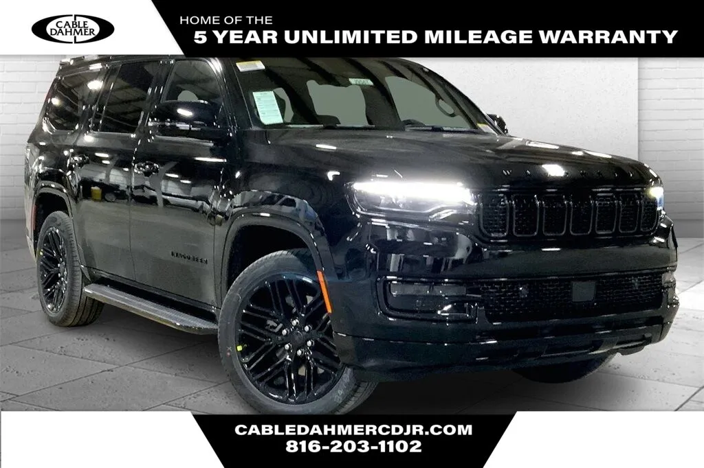 Black 2025 Jeep Wagoneer Series II for sale in Kansas City, MO