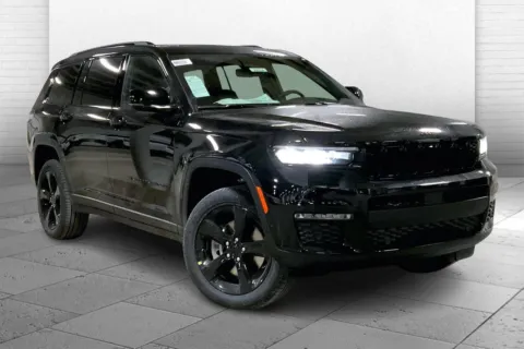Black 2025 Jeep Grand Cherokee L Limited for sale in Kansas City, MO
