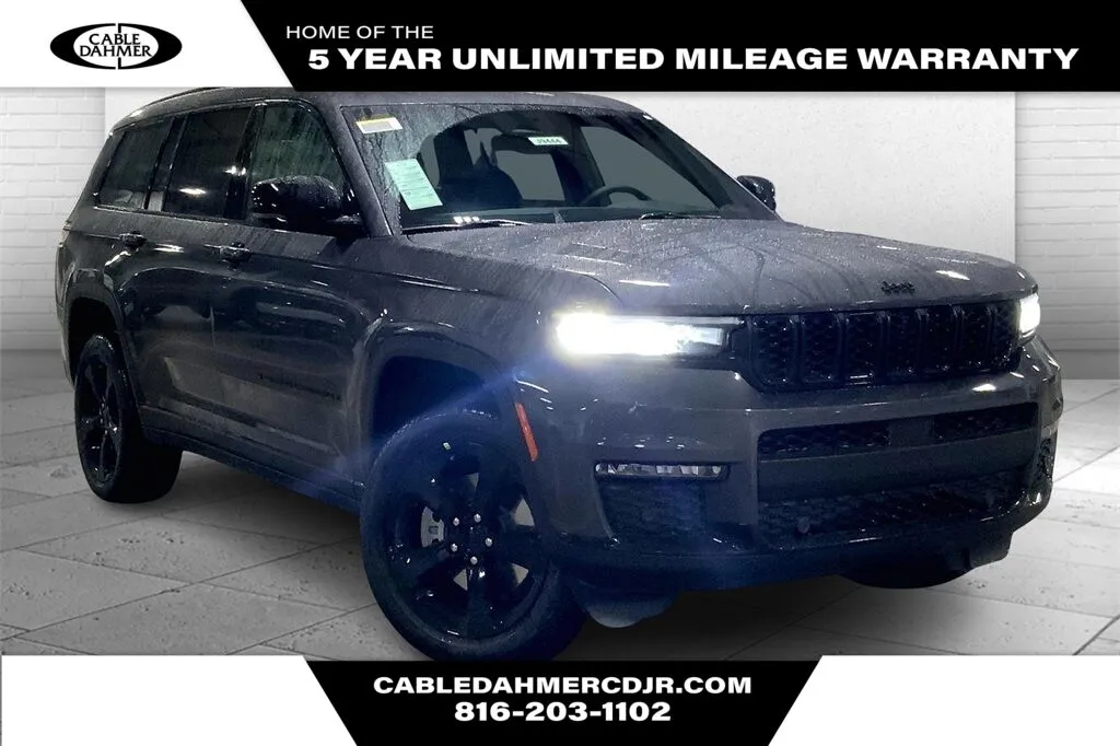 Gray 2025 Jeep Grand Cherokee L Limited for sale in Kansas City, MO