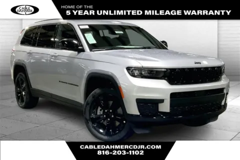 Silver 2025 Jeep Grand Cherokee L Altitude X for sale in Kansas City, MO