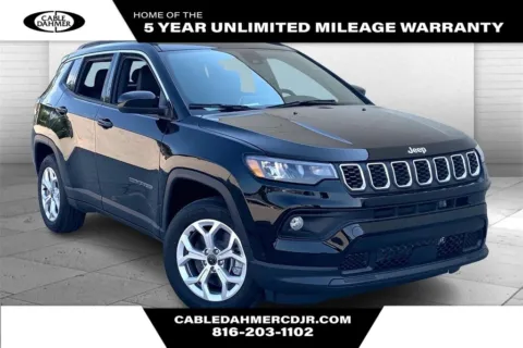 Black 2025 Jeep Compass Latitude for sale in Kansas City, MO