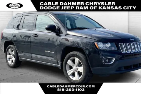 Black 2016 Jeep Compass Sport for sale in Kansas City, MO