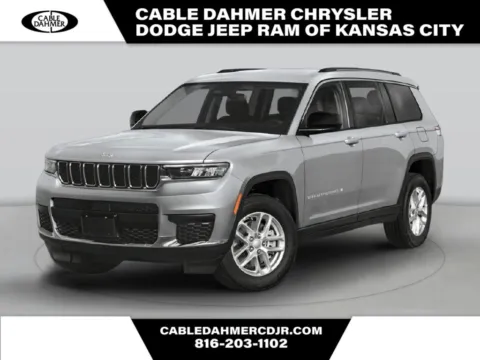 Black 2021 Jeep Grand Cherokee L Overland for sale in Kansas City, MO