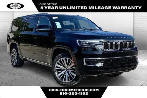 Black 2025 Jeep Wagoneer L Series II Limited for sale in Kansas City, MO