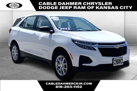 White 2022 Chevrolet Equinox LS for sale in Kansas City, MO