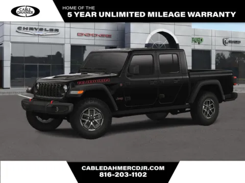 Black 2025 Jeep Gladiator Rubicon for sale in Kansas City, MO
