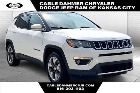 White 2020 Jeep Compass Limited for sale in Kansas City, MO