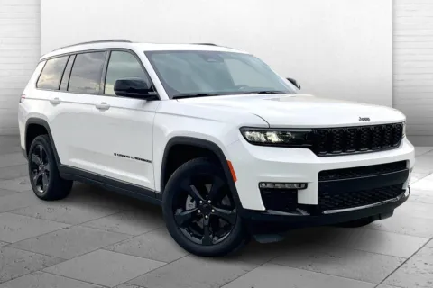 White 2025 Jeep Grand Cherokee L Limited for sale in Kansas City, MO