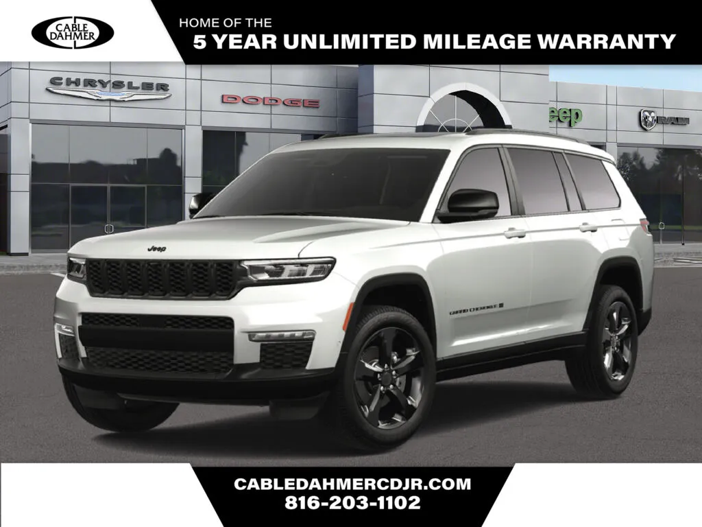 White 2025 Jeep Grand Cherokee L Limited for sale in Kansas City, MO