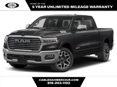 Black 2026 RAM 1500 Laramie for sale in Kansas City, MO
