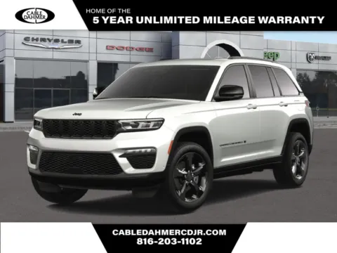 White 2025 Jeep Grand Cherokee Limited for sale in Kansas City, MO