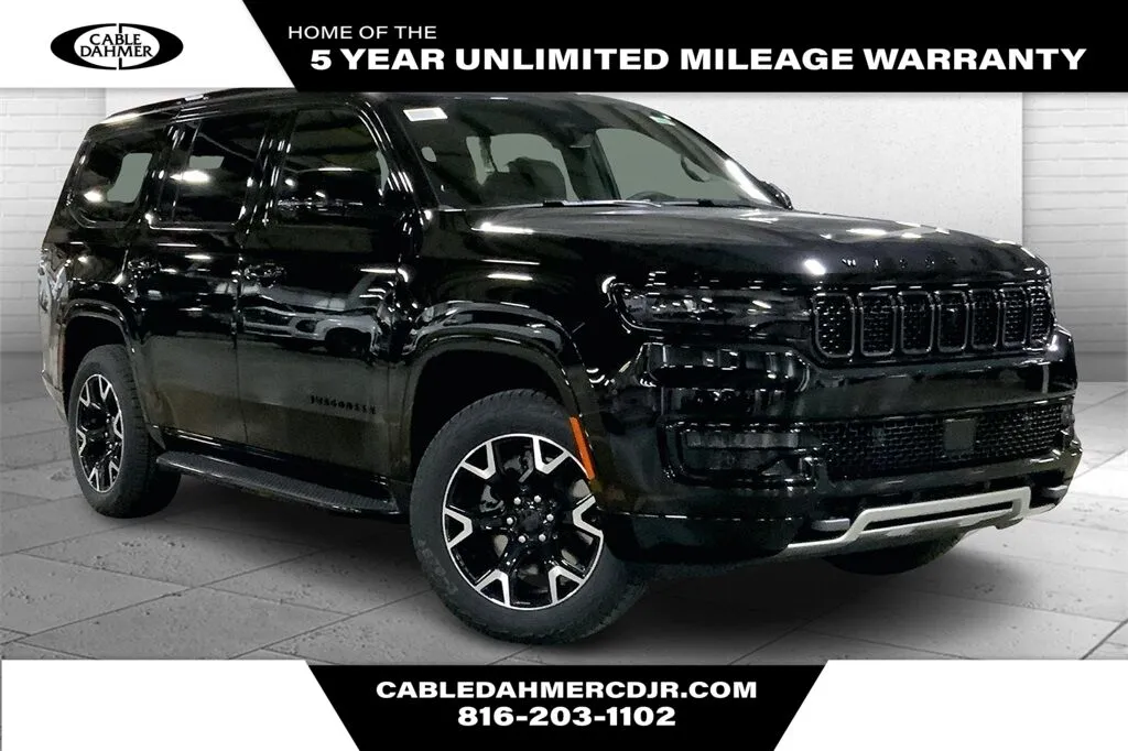 Black 2025 Jeep Wagoneer Series II for sale in Kansas City, MO