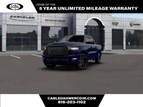 Blue 2026 RAM 1500 Laramie for sale in Kansas City, MO