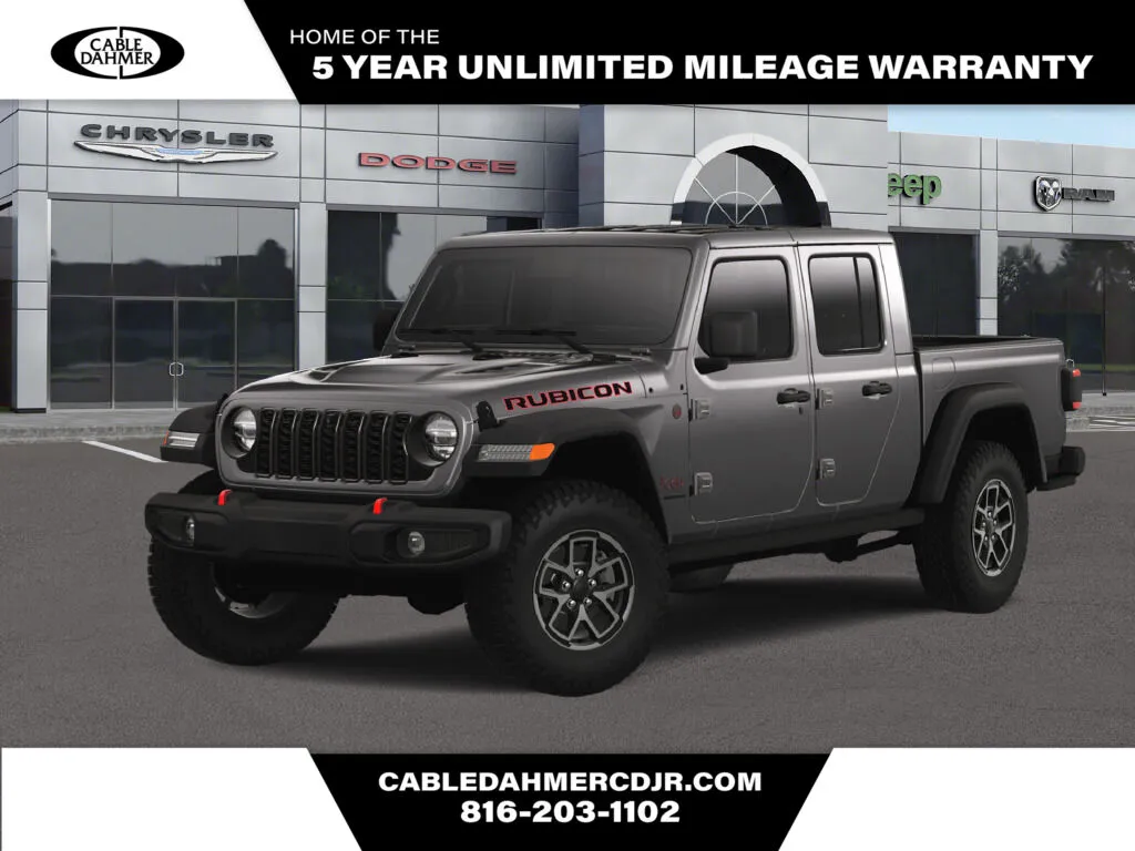 Gray 2025 Jeep Gladiator Rubicon for sale in Kansas City, MO