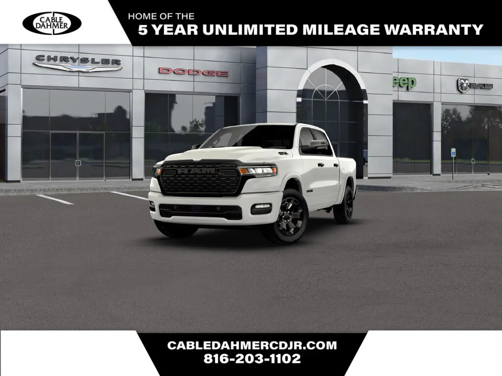 White 2026 RAM 1500 Big Horn for sale in Kansas City, MO