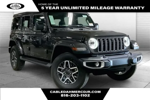 Gray 2025 Jeep Wrangler Sahara for sale in Kansas City, MO