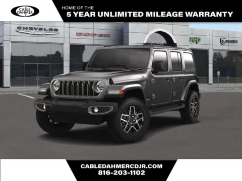 Gray 2025 Jeep Wrangler Sahara for sale in Kansas City, MO
