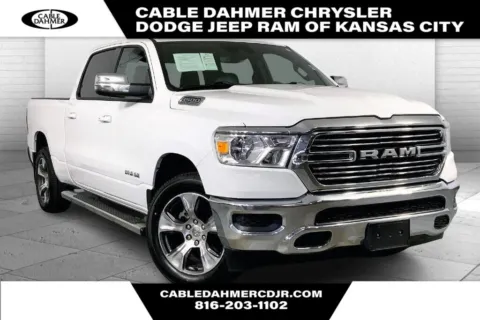 White 2023 Ram 1500 Laramie for sale in Kansas City, MO