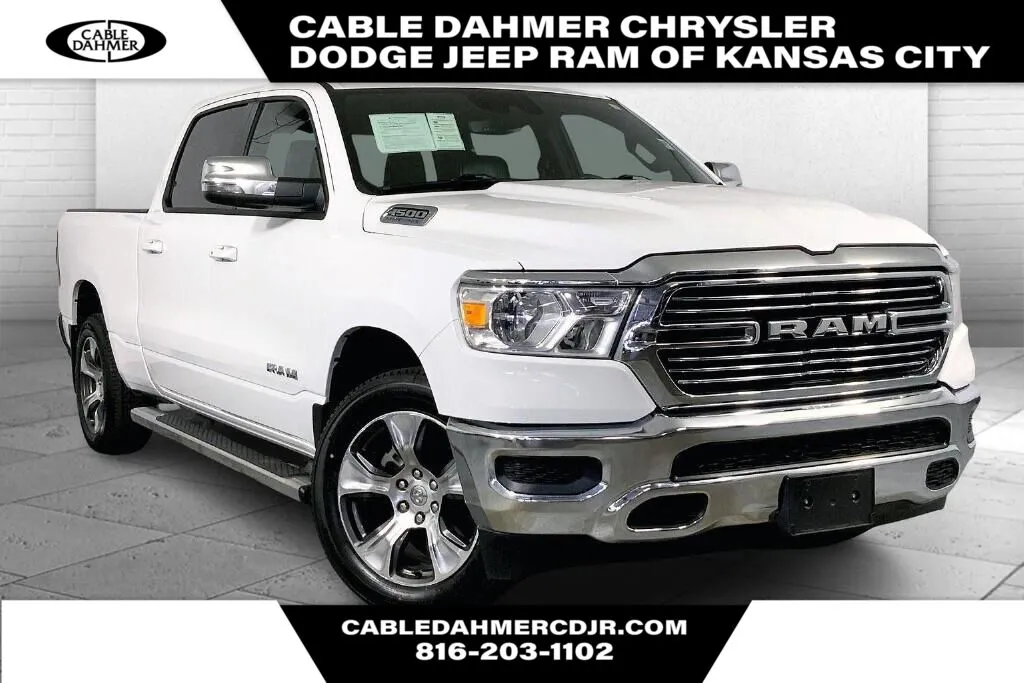 White 2023 Ram 1500 Laramie for sale in Kansas City, MO