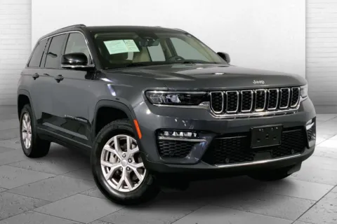 Gray 2022 Jeep Grand Cherokee Limited for sale in Kansas City, MO