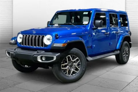 Photos of 2025 Jeep Wrangler Sahara for sale in Kansas City, MO at Cable Dahmer Chrysler Dodge Jeep Ram of Kansas City