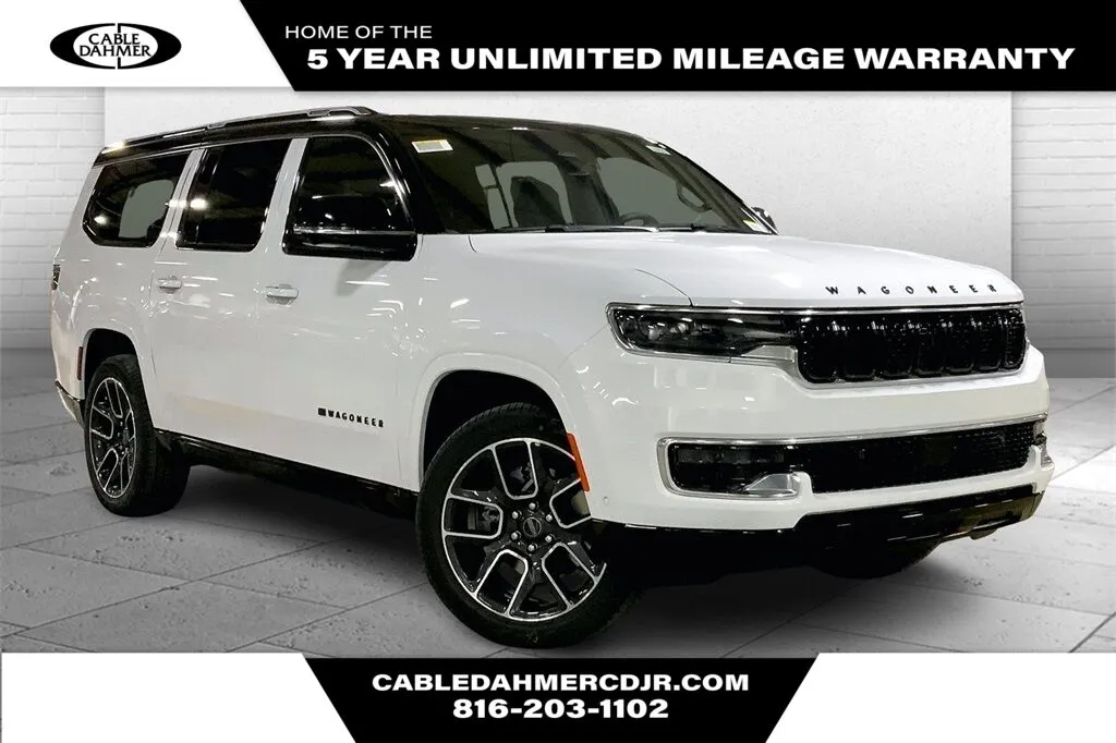 White 2025 Jeep Wagoneer L Series III for sale in Kansas City, MO