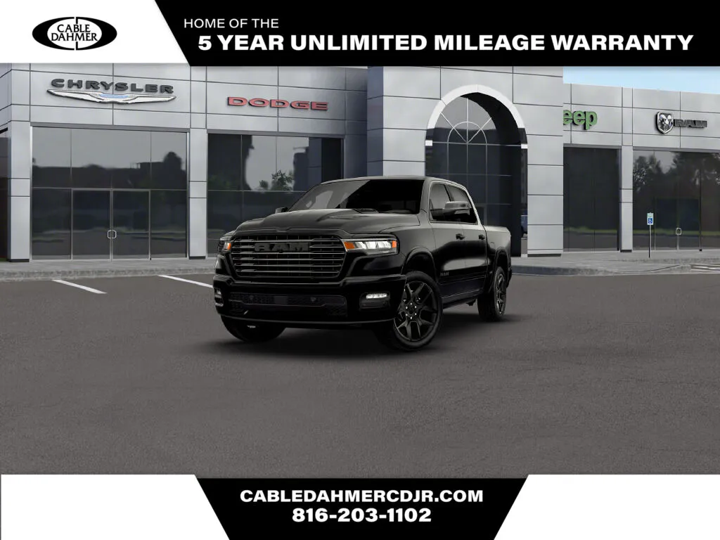 Black 2026 RAM 1500 Laramie for sale in Kansas City, MO