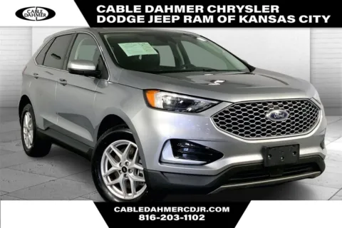 Silver 2024 Ford Edge SEL for sale in Kansas City, MO